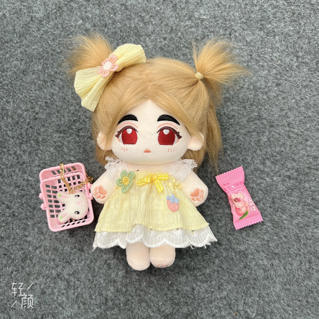 棉花娃娃12生肖新牛炸毛女崽可换装无属性原创正品毛绒棉花娃娃