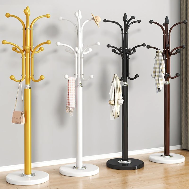落地衣帽架入户挂大衣挂包包一体式挂物架卧室客厅收纳挂架简约款
