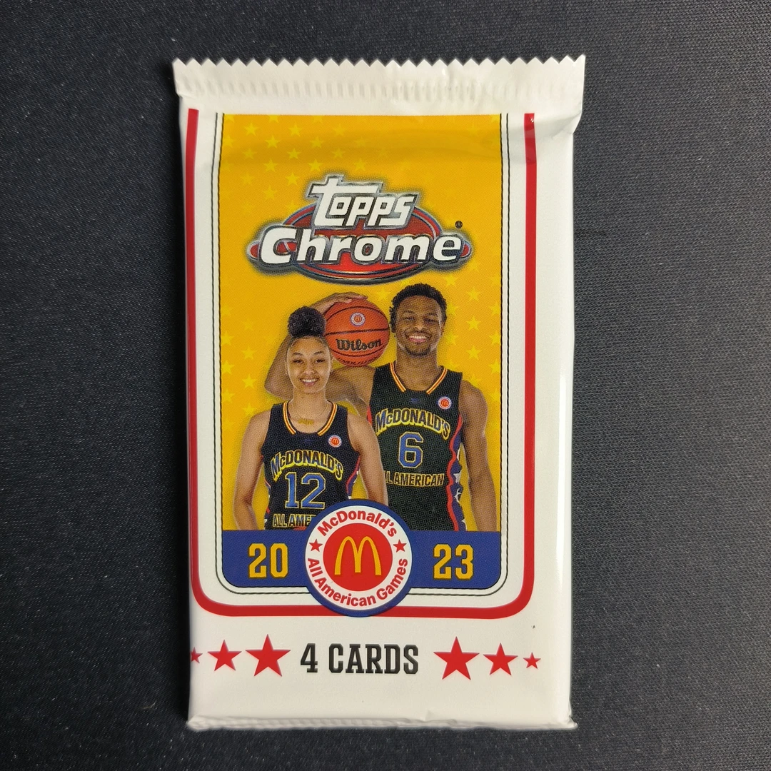 2023 Topps chrome手雷 盲盒 篮球球星卡【寻找小魔仙爆金！】