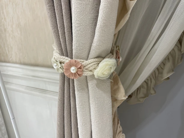 温馨高端窗帘绑带