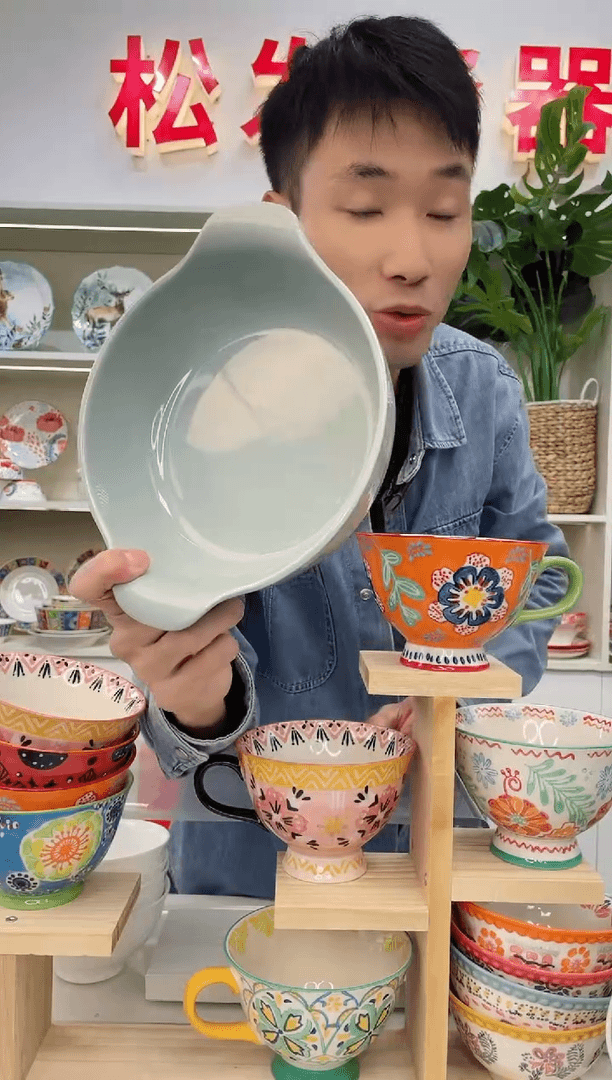 【闪购商品】瓷碗塞纳河9英寸双耳烤盘-浅绿