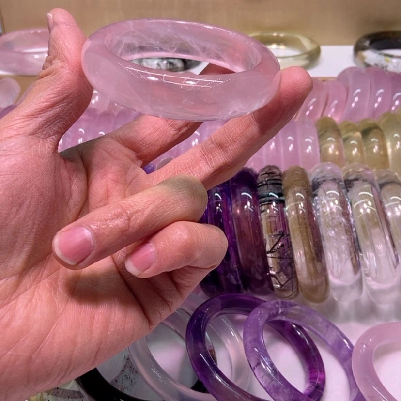 【闪购商品】水晶手镯未镶嵌冰***姐
