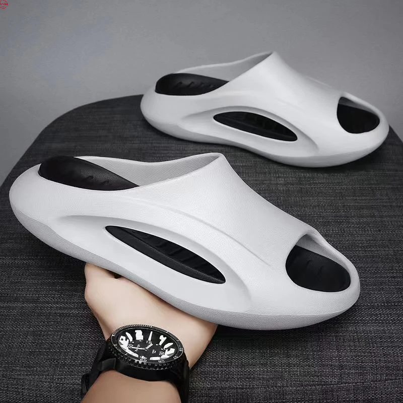 【新人0.01】男款网红夏季外穿潮流厚底凉拖鞋踩屎感时尚户外一字拖