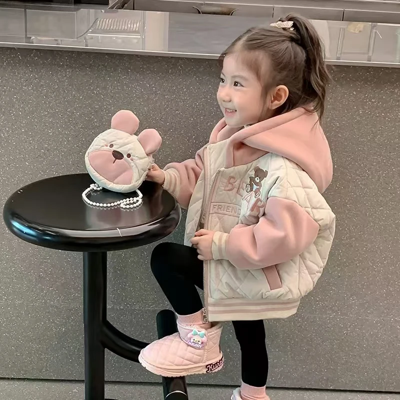 （非图款A001-050）女宝冬季棉服秋冬加厚宝宝儿童可爱洋气新款