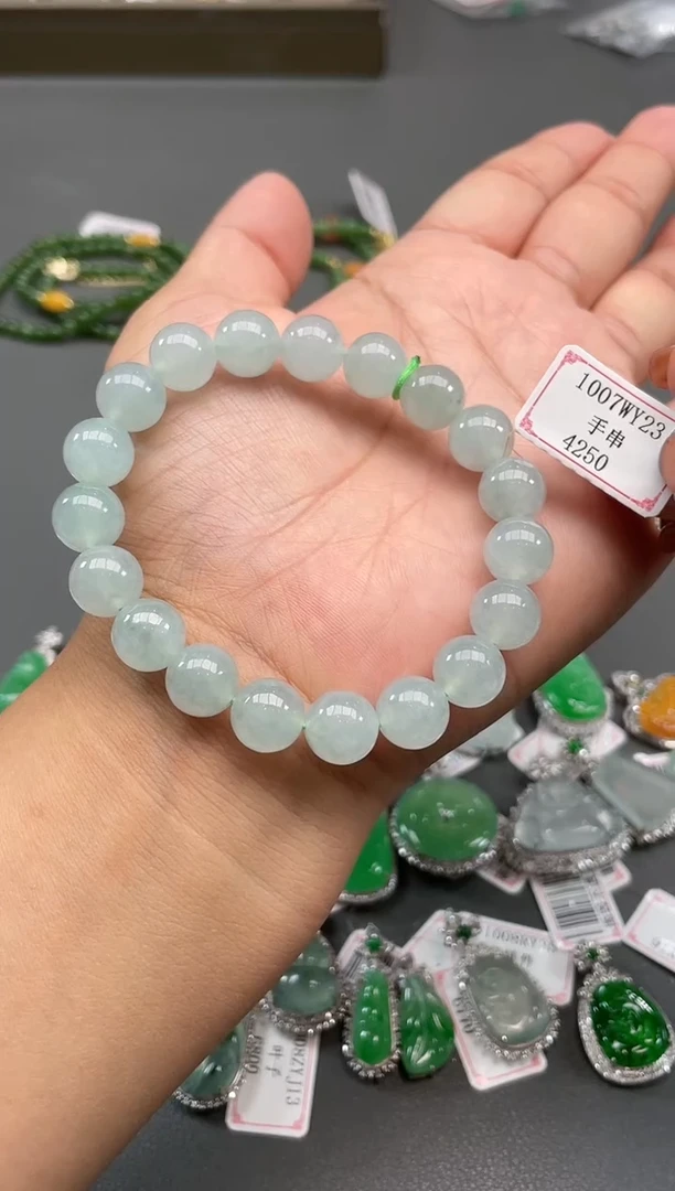 【闪购商品】翡翠手串未镶嵌1007WY23