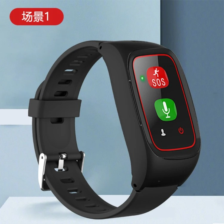 智能手环老人孩子4G定位通话一键报警健康监测长续航语音