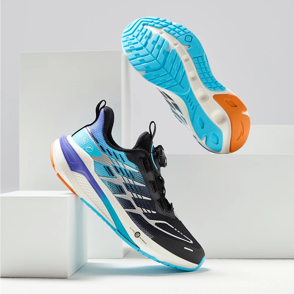 决胜1.5|安踏儿童跑鞋25春季新款透气防滑运动跑步鞋312435501-YH