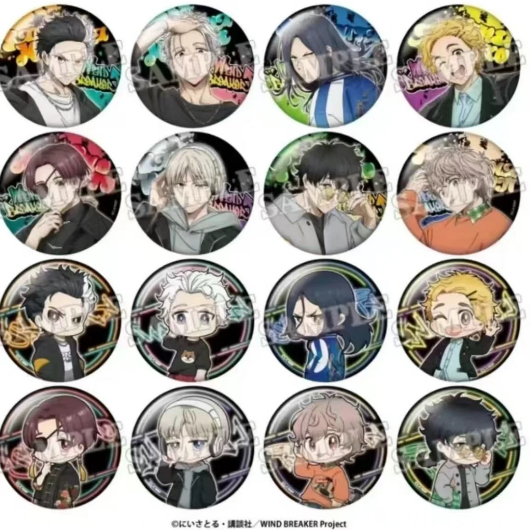 【防风铃】涩谷快闪吧唧徽章 日谷盲盒代拆