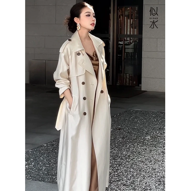 裁一2025新品缎面风衣24-120