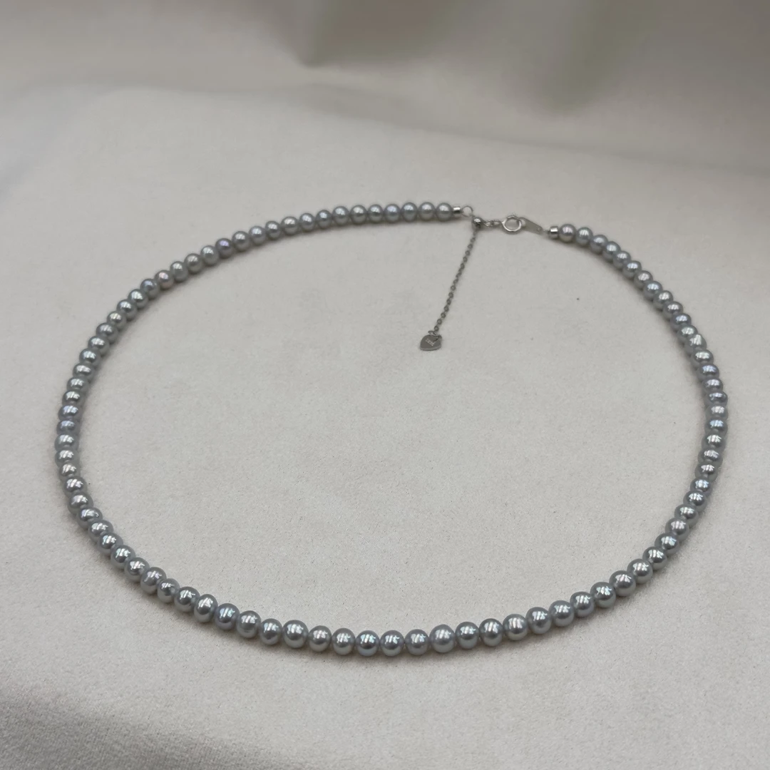 TX186【大福利】天然淡水稀有色珍珠天空之境小米珠4.5-5mm