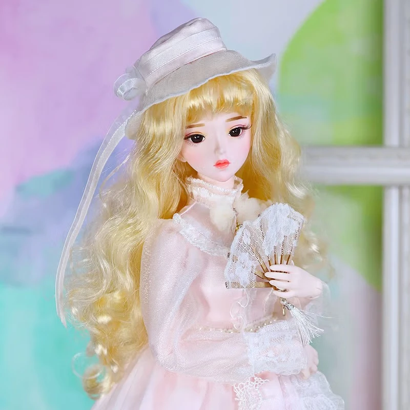 德必胜换装芭比娃娃儿童仿真BJD可爱萝莉公主玩具女孩玩偶套装