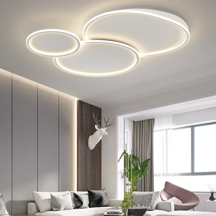 北欧现代led大气客厅吸顶灯网红ins新款卧室房间灯简约创意餐厅灯