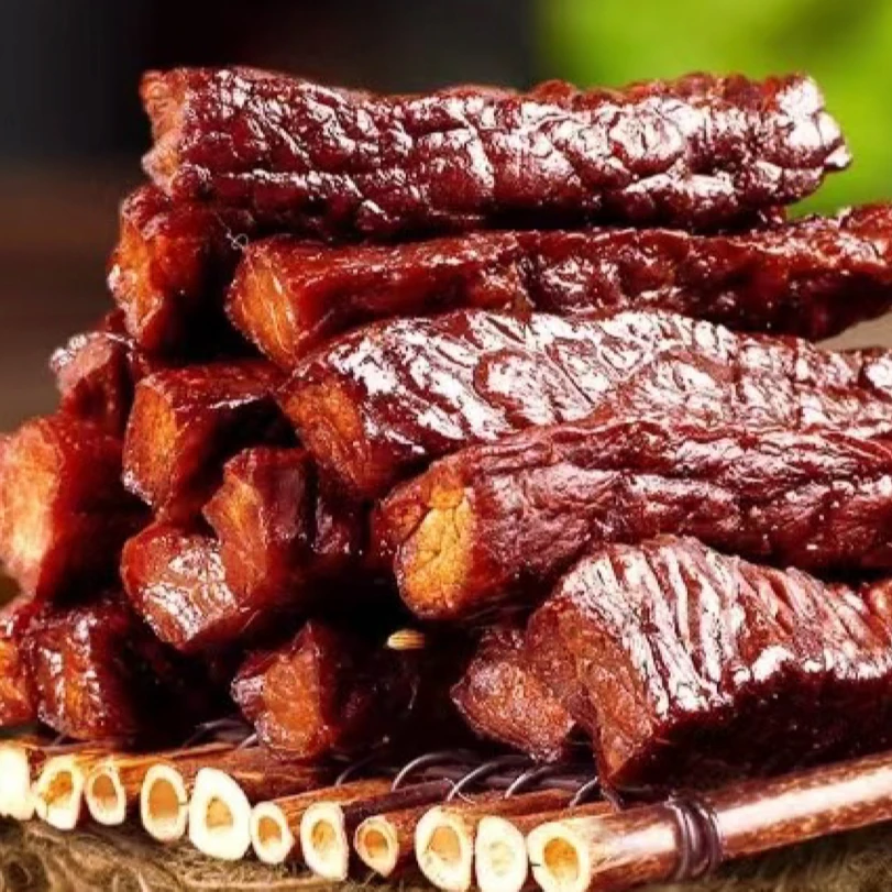 八成干风干牛肉干办公室休闲零食旅游必备健身教练推荐零食