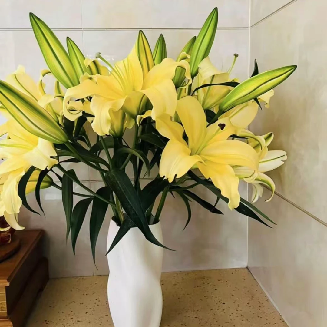 （大黄蜂）香水百合东北鲜花原产地鲜花鲜切花顺丰包邮