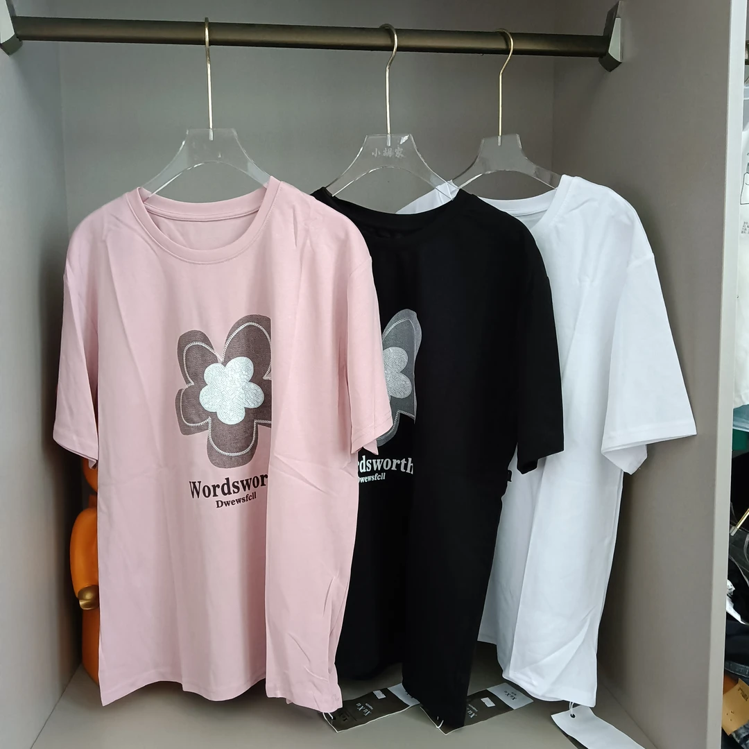 91032舒适透气宽松款短袖T恤