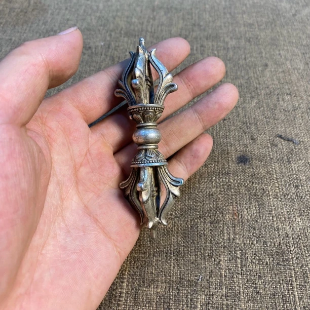藏银小法器收藏摆件