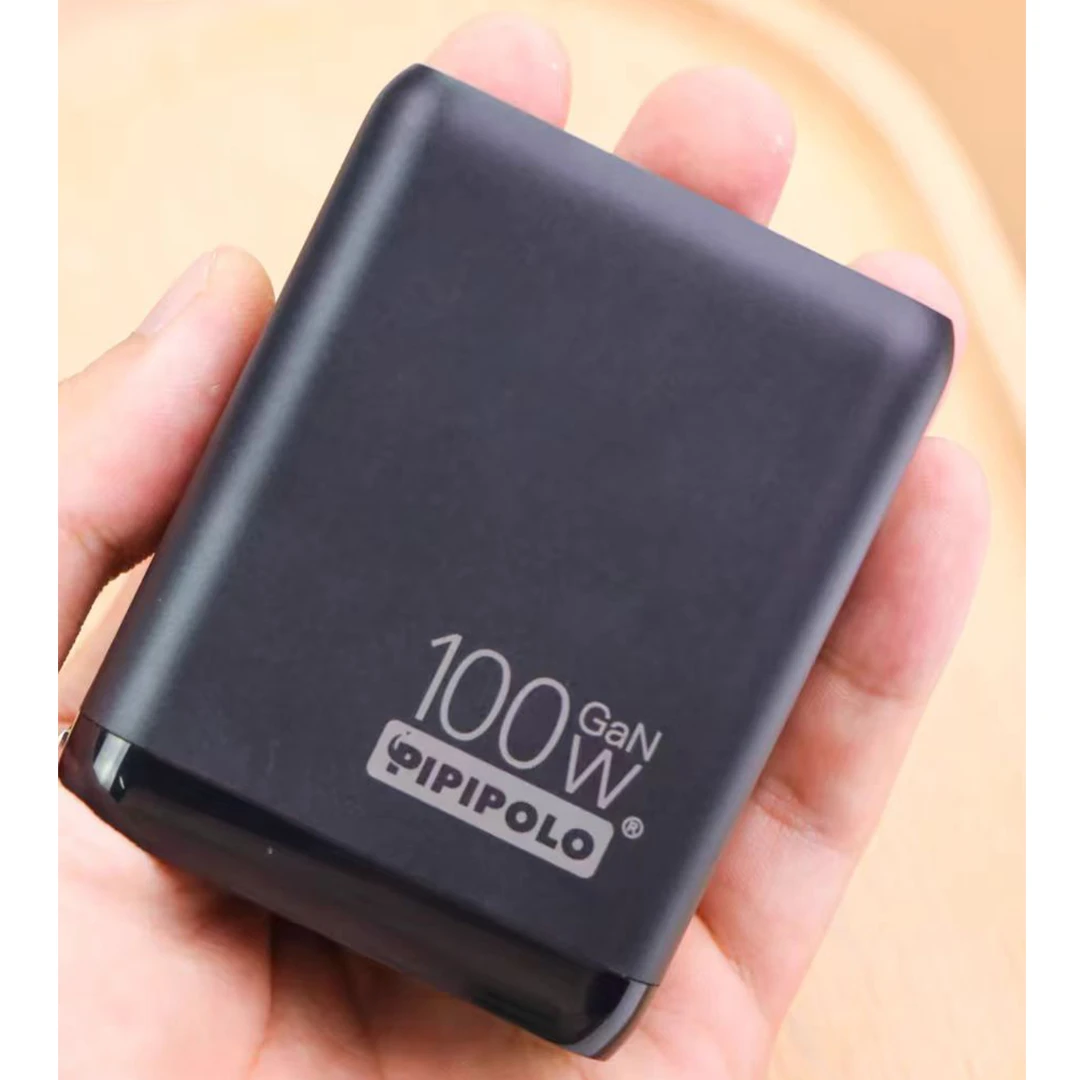 95新 其它 PIPIPOLO 氮化镓100W超级快充四合一充电头通用充电器