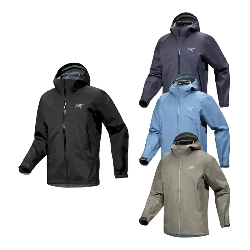ARC'TERYX/始祖鸟24款Beta Jacket logo刺绣防水防风透气连帽夹克