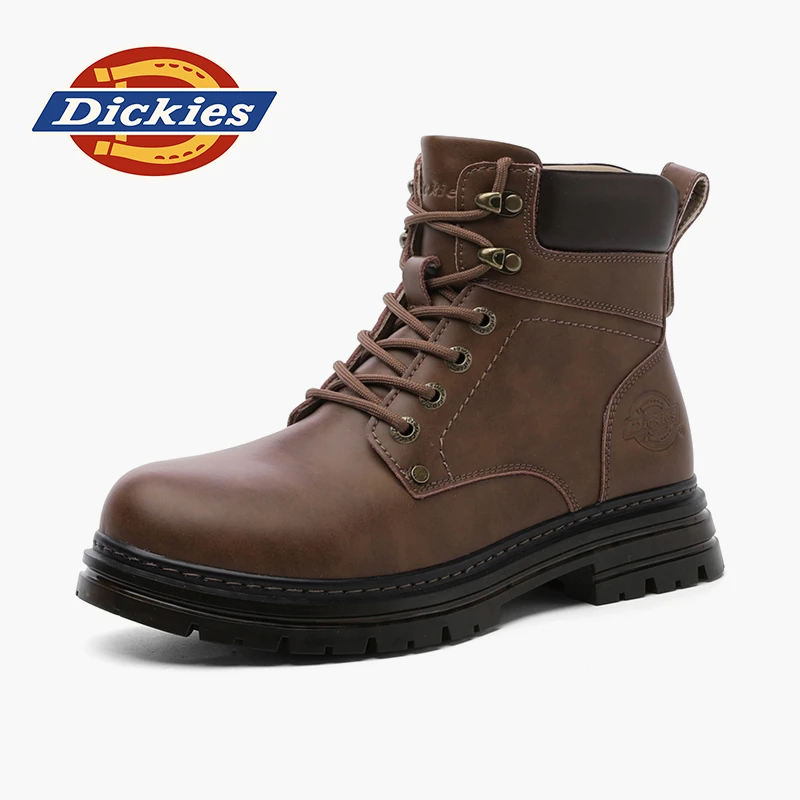 Dickies马丁靴男款2025新款男鞋秋季靴子男靴男士英伦中帮工装靴