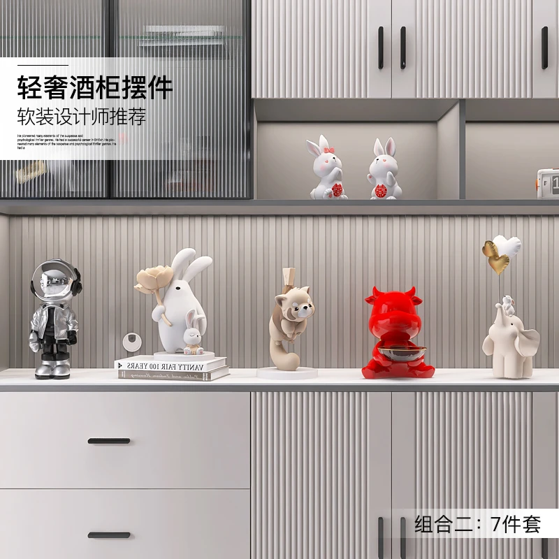 Palm Tree/棕榈树轻奢客厅玄关酒柜创意摆件家居饰品开业乔迁礼品