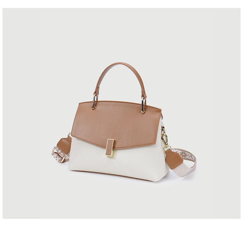 【佑佑礼物】轻奢时尚百搭拼色斜跨斜跨肩包5109