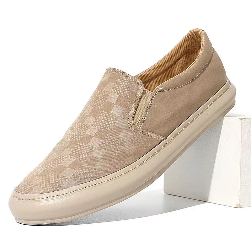 23002 男士休闲板鞋 透气 轻盈 软底 厚底 帆布鞋 潮鞋 百搭 老公