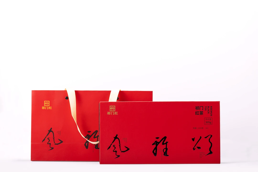 祁红-诗经305g/礼盒（祁门工夫红茶135g祁红香螺 110g祁红毛峰60g)