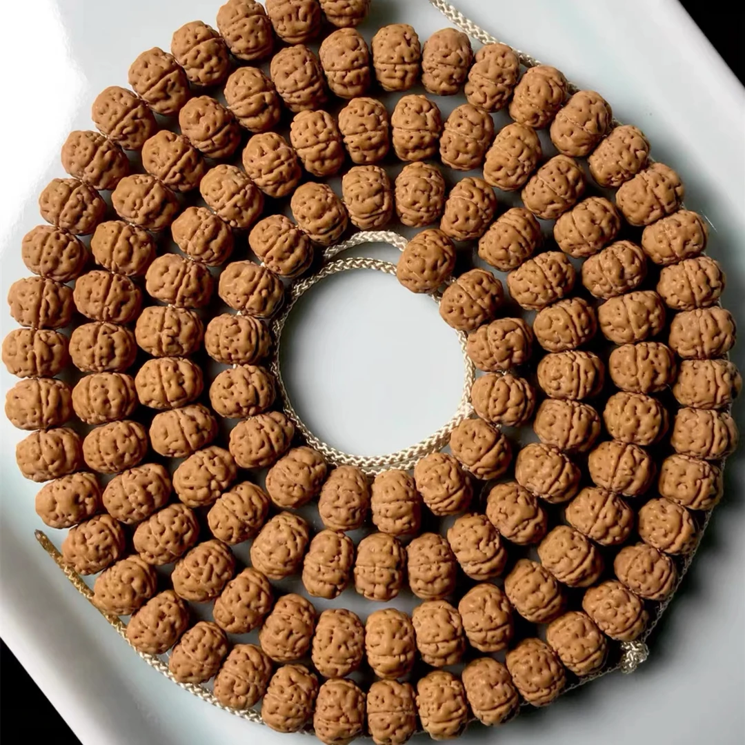 六瓣树王108颗11mm金刚菩提手串小金刚菩提籽飞碟树王