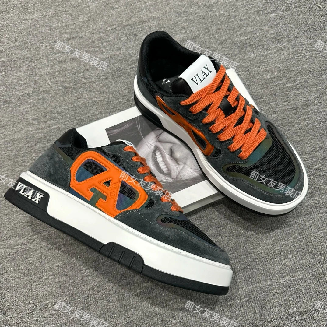 【V-LAX高端 鞋子】新款休闲鞋真皮鞋安脚舒服软底软面舒适男士潮流