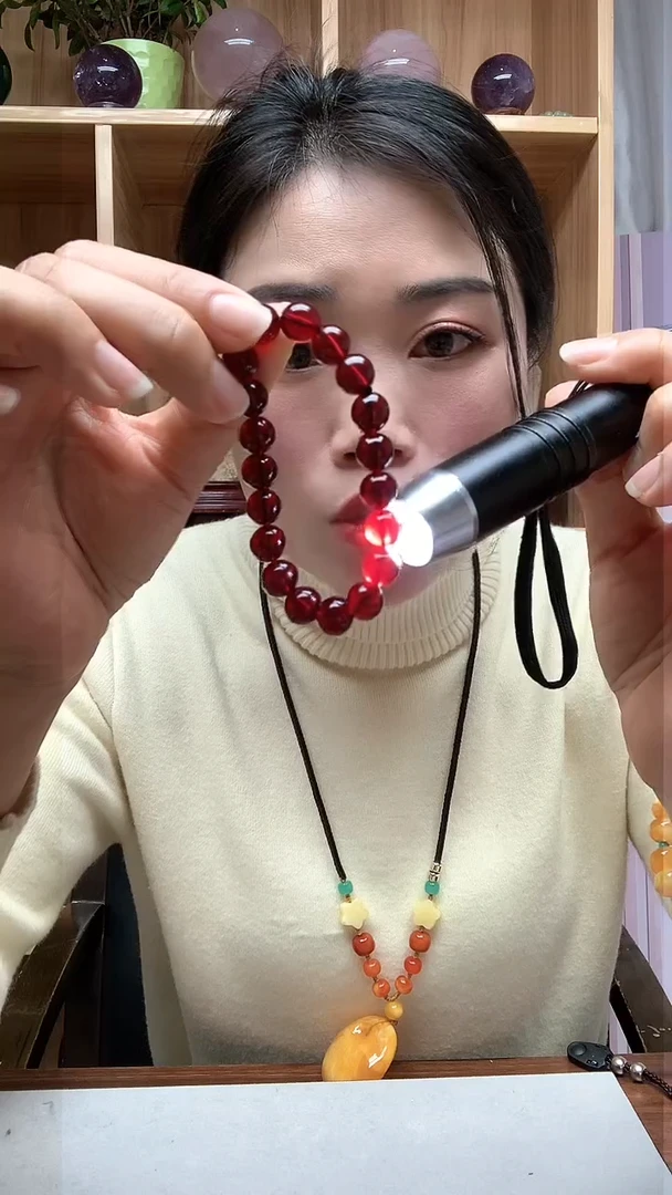 【闪购商品】血珀手链未镶嵌手链