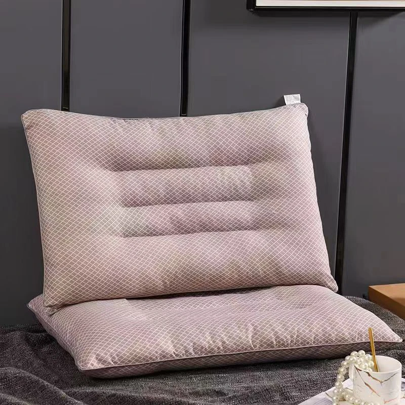 【灰色决明子】护颈枕芯家用不塌陷不变形可机洗学生家用透气