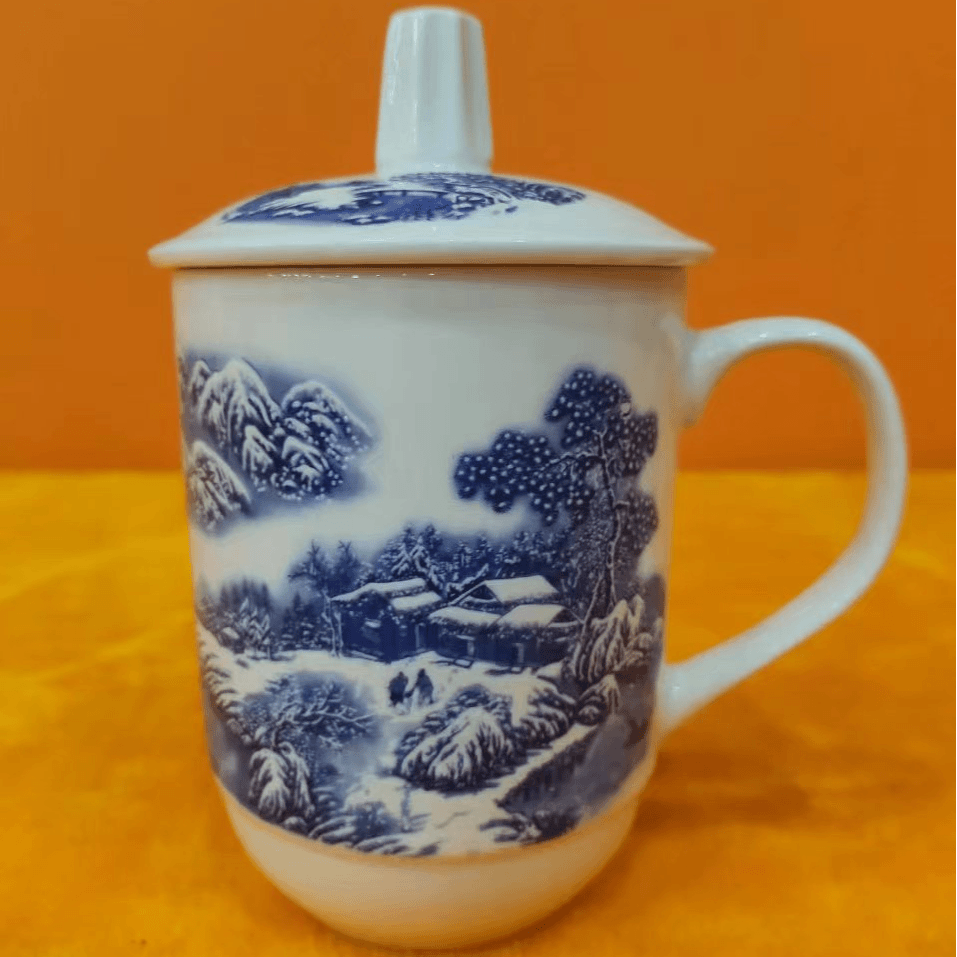摆件Q94当代景德镇制青花杯（备用链接所见即所得）