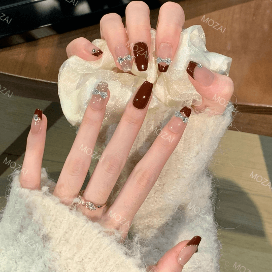 【扶摇】茉哉纯手工定制美甲可拆卸穿戴甲A1748/A1749