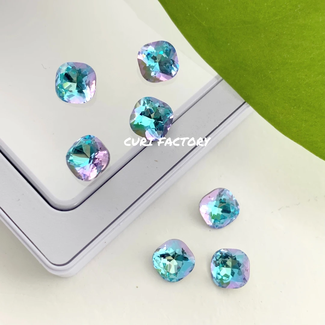 【精品肥方6mm】k9美甲钻春日美甲饰品爆款超闪指钻