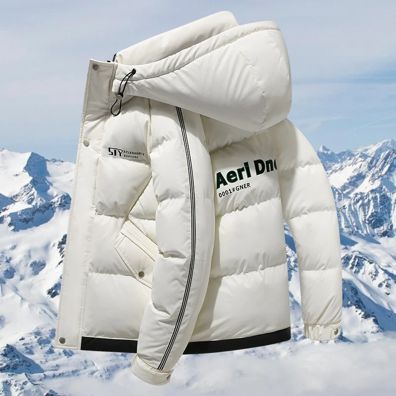 冬季棉衣男外套2023新款百搭连帽棉服短上衣男装青年加厚保暖棉袄