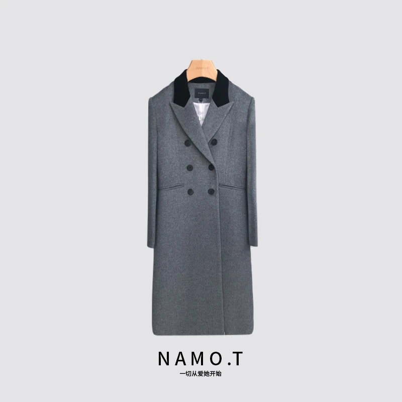 NAMO.T时尚气质双面呢大衣NF3914080
