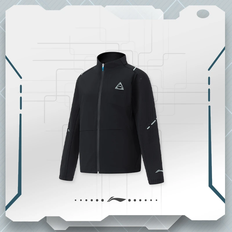 LI-NING KIDS/李宁儿童运动外套男款户外休闲跑步防风保暖YFDU039