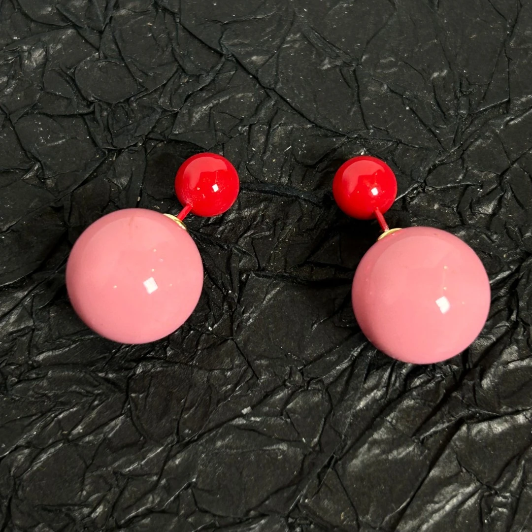 合金合成锆石耳饰 6001时尚简约铜合金耳饰气质镶嵌优雅百搭耳饰