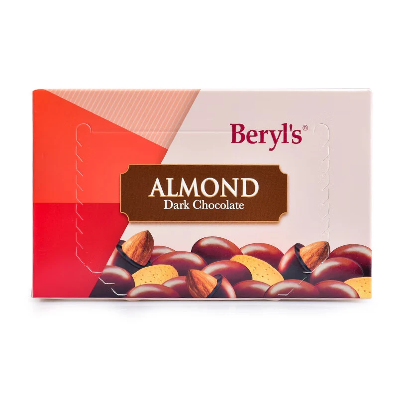 倍乐思提拉米苏扁桃仁夹心巧克力豆可可脂进口喜糖情人节礼物42g