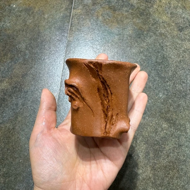 精挑红降坡全手工主人杯树桩杯零添加