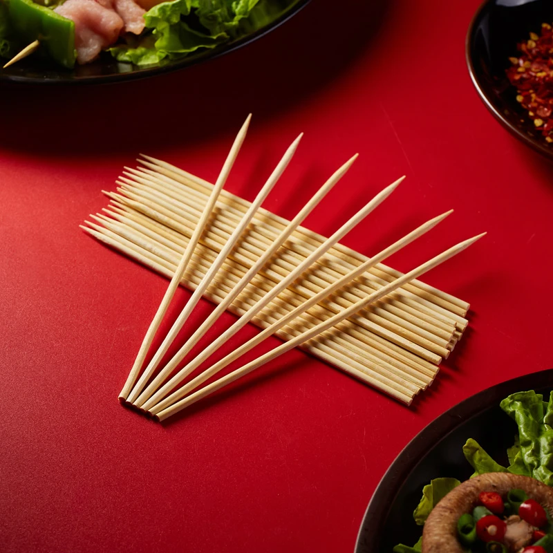 爱厨家烧烤竹签一次性烧烤工具糖葫芦炸串串木签关东煮钵钵鸡签子