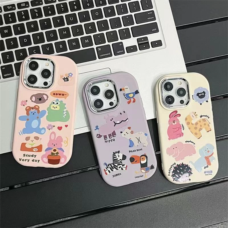 创意个性苹果15iphone14华为vivo小米oppo手机壳卡通全包荣耀软壳