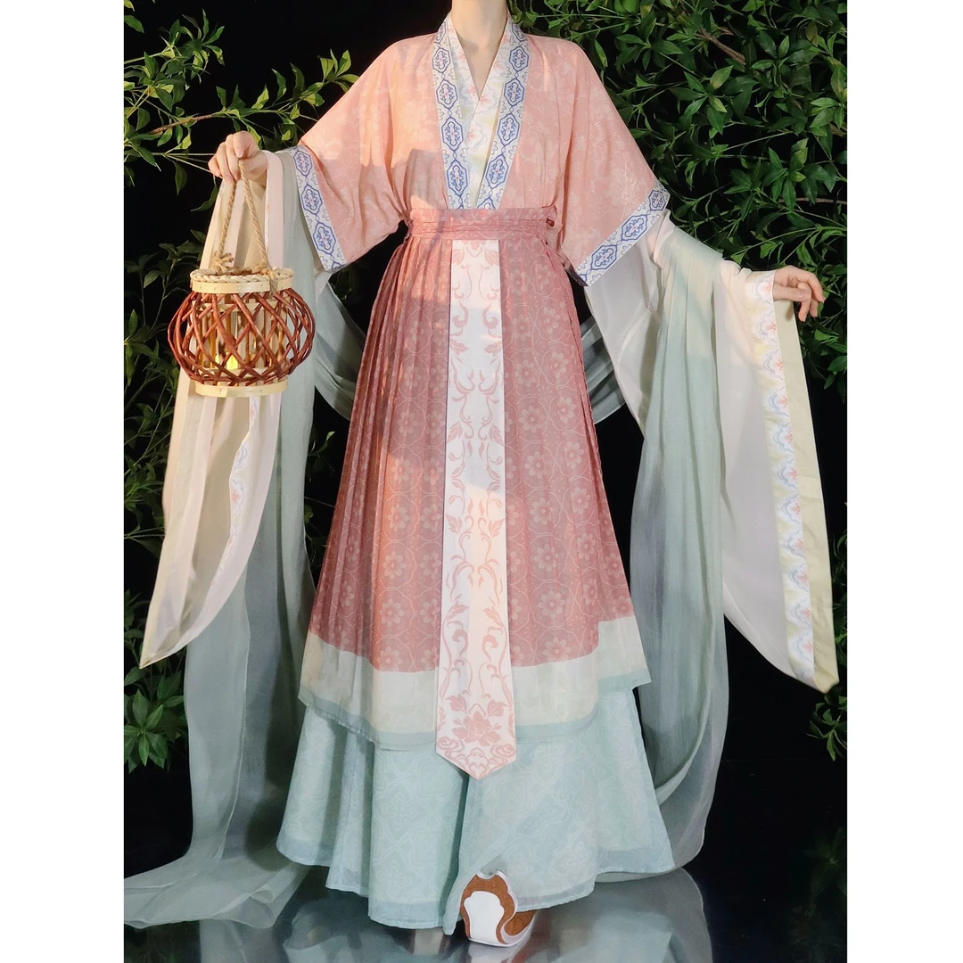 【九天神女】仿古画仕女图氛围感神仙服改良汉服中国风