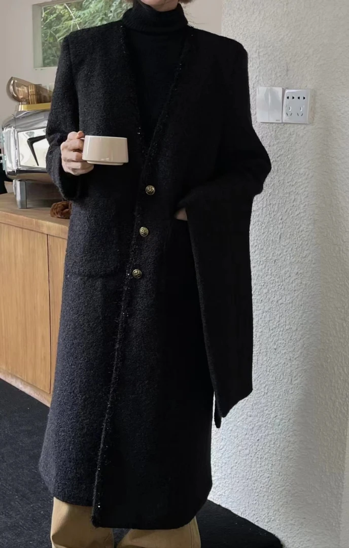 JUNJUN高品质气质百搭设计师时尚外套裤子复合链接网红韩版宽松