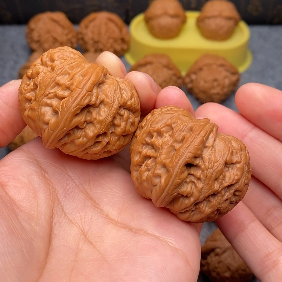 文玩核桃把件元宝43精品