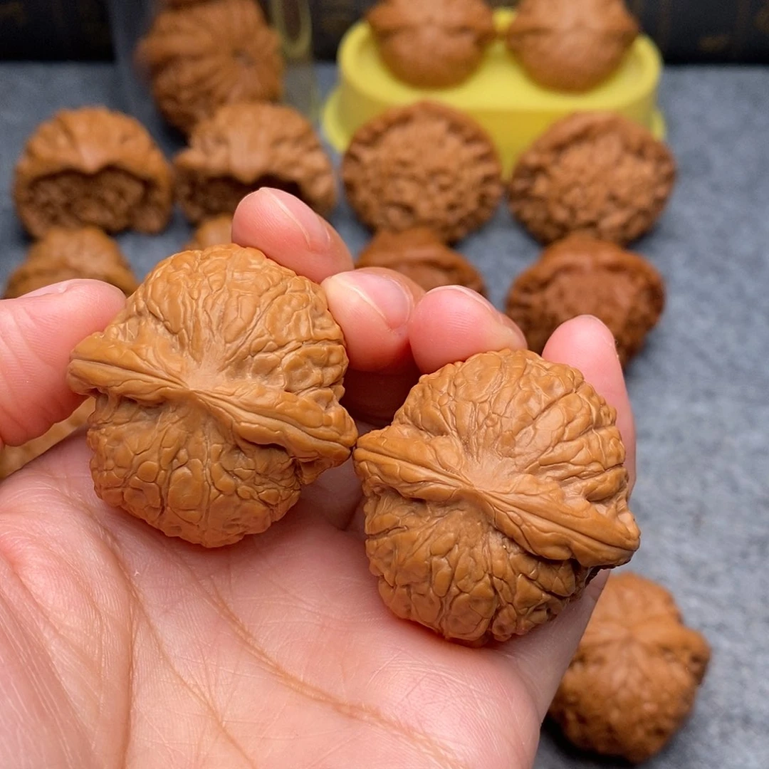 文玩核桃把件乾隆磨37精品