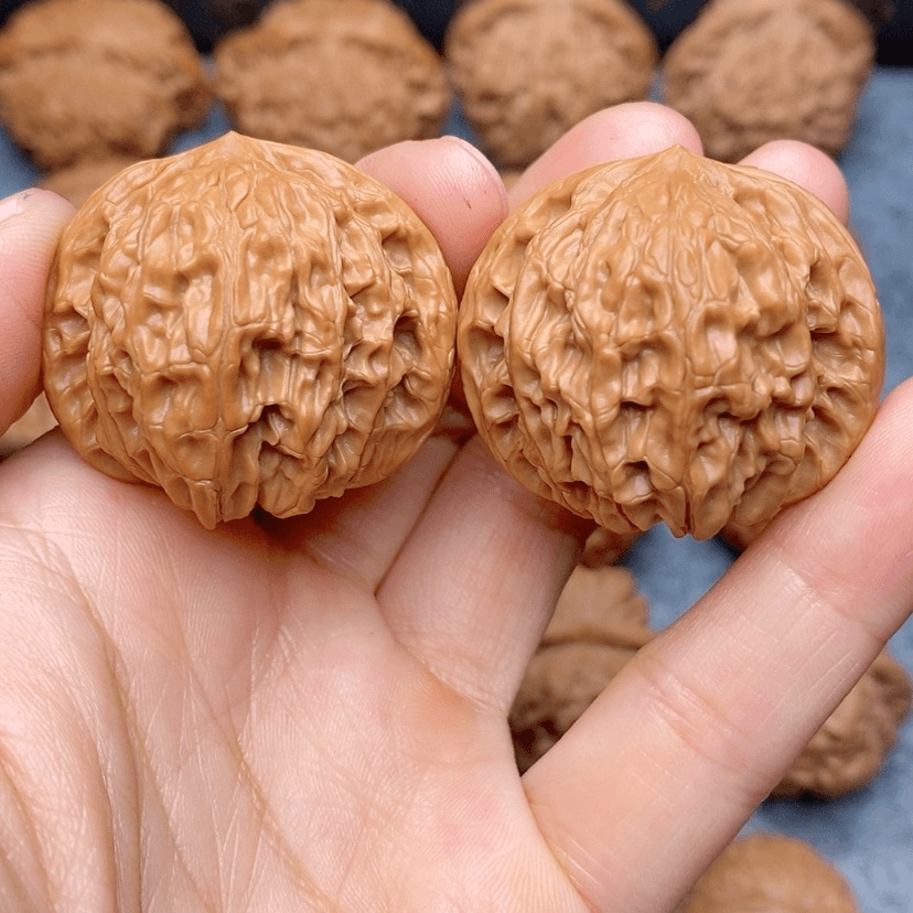 【闪购商品】文玩核桃把件山地正磨36.8