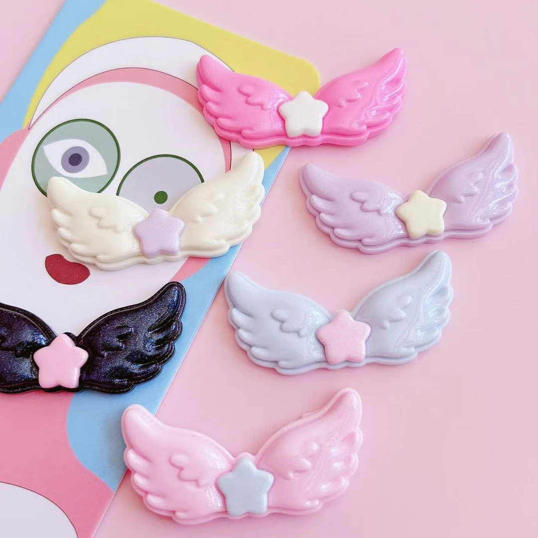 【想念底托片片】diy树脂配件奶油胶发夹发饰手工材料