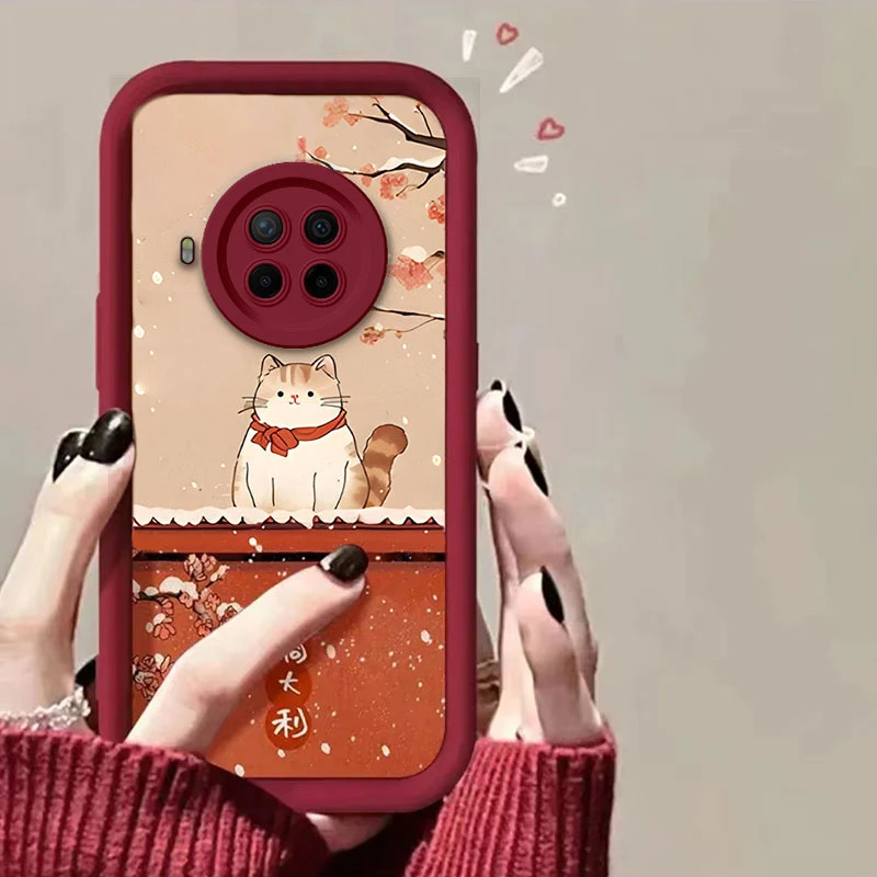 大橘猫咪红米NOTE9PRO 5G手机壳NOTE9 5G天眼NOTE9 4G潮ins