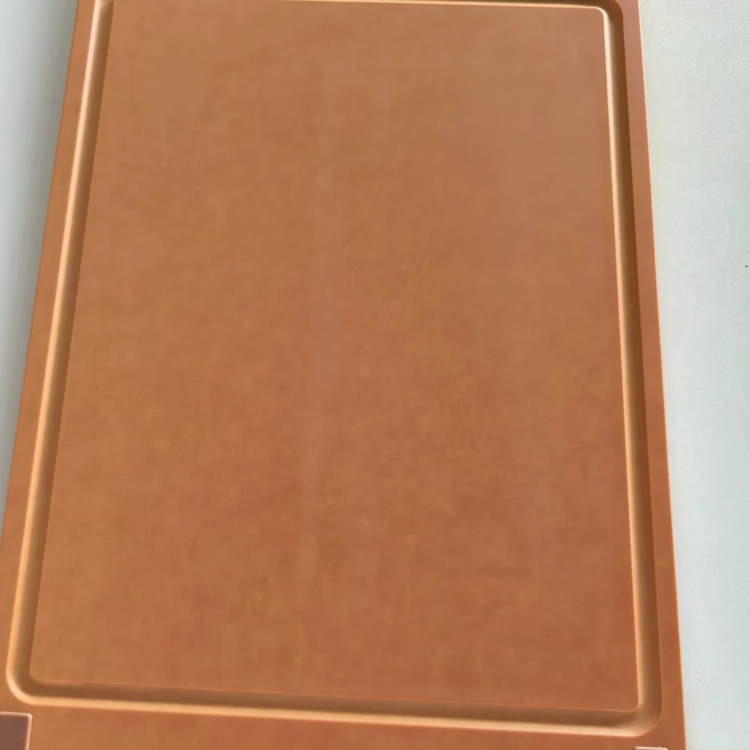 A5000咖色四角带垫木纤维菜板